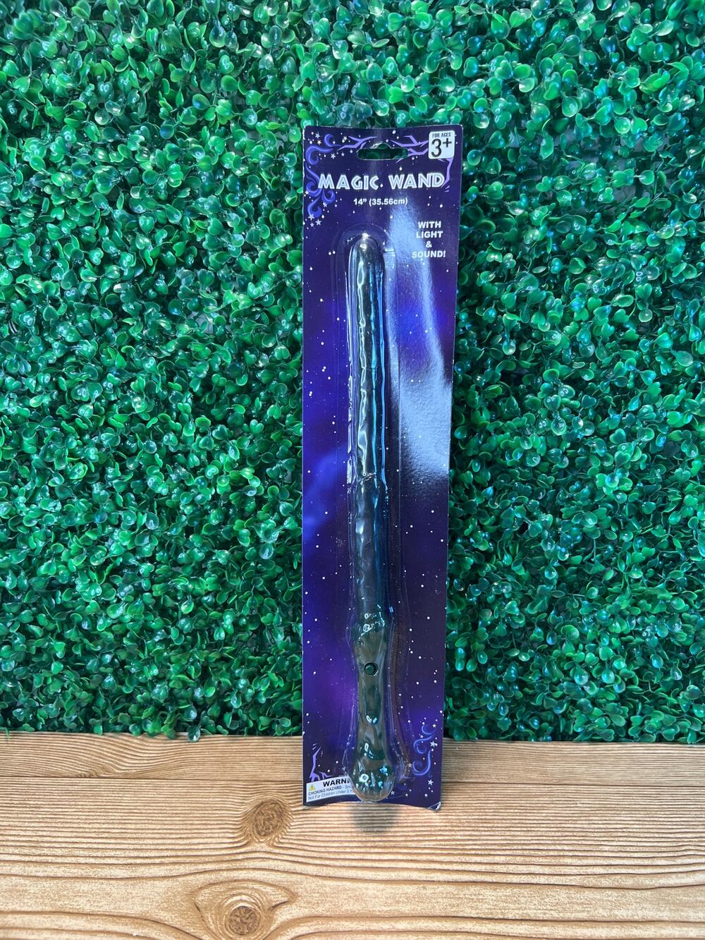 New Green Magic Wand With Light and Sound 14" Halloween Dress Up Wizard Costume